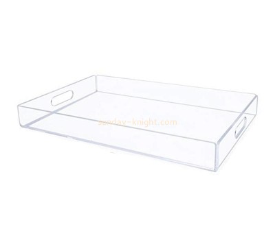 OEM supplier customized clear tray acrylic taco serving tray STK-115