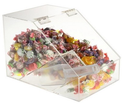 OEM supplier customized acrylic candy display case lucite candy display case FSK-194