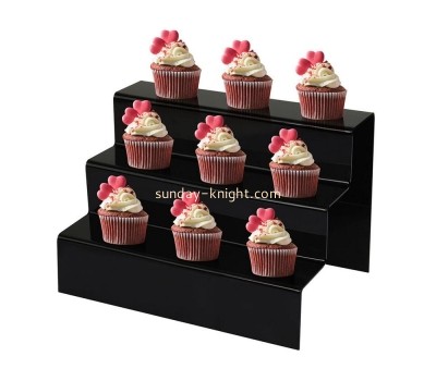 OEM supplier customized acrylic cupcake display riser perspex display stand FSK-196