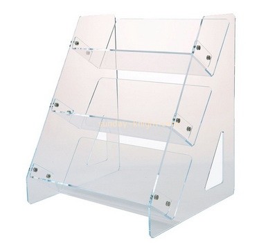 OEM supplier customized acrylic book holder rack BHK-828