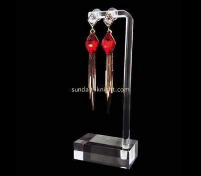 OEM supplier customized acrylic earring display rack plexiglass jewellery display stand JDK-701