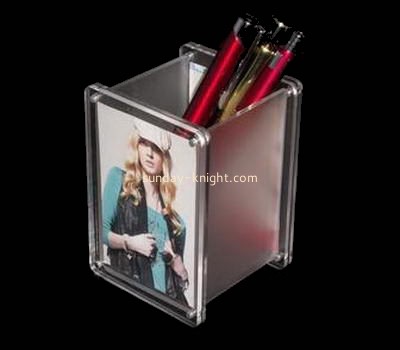 Acrylic picture frame with pen holders APK-017