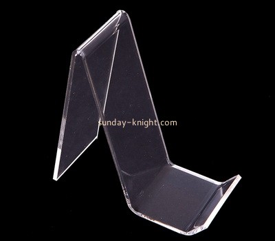 L shape acrylic shoes display rack SSK-009