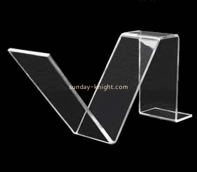 V shape perspex shoe display stands SSK-008