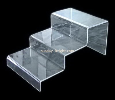 Three layers lucite shoe display stand SSK-014