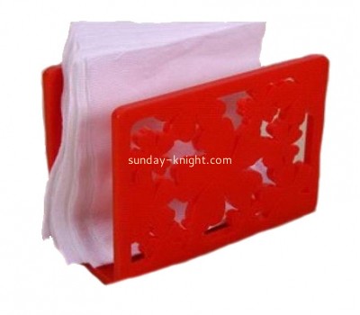 Hollow acrylic facial tissue holders HCK-009
