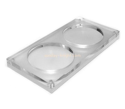 Acrylic manufacturers custom lucite glasses holder HCK-078