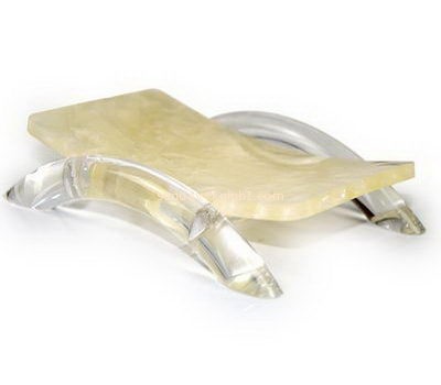 Plexiglass manufacturer custom bathtub soap dish tray HCK-086