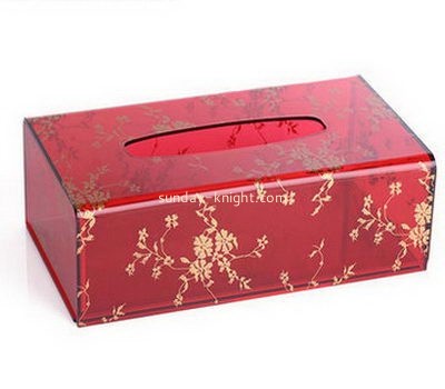 Acrylic manufacturers china custom plexiglass box of tissues HCK-113