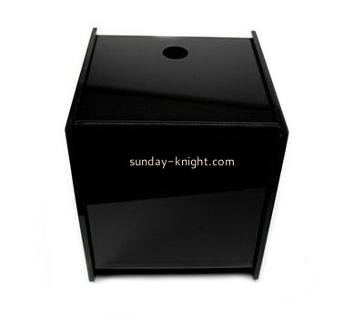 Acrylic factory custom black plexi case HCK-147
