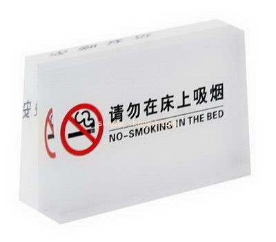 Acrylic supplier custom no smoking signs HCK-170