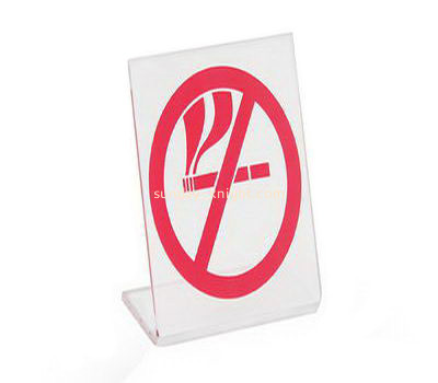 Plastic suppliers custom plastic no smoking signs HCK-171