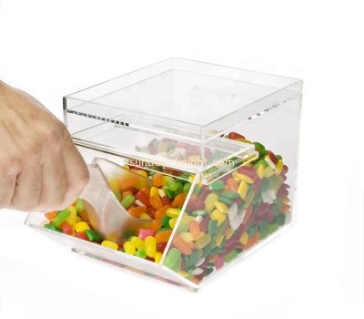 Clear acrylic candy display case FSK-018