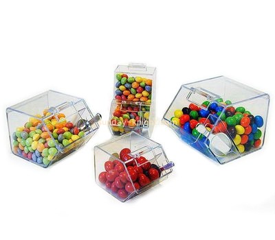 Wholesale acrylic plastic retail display counters wedding candy storage box FSK-042