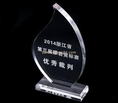 Custom acrylic crystal awards plaques crystal trophy sports medal ATK-022