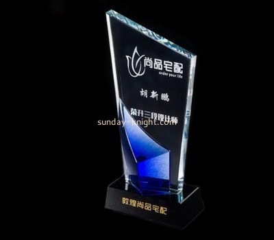 Lucite manufacturer customized acrylic plaque award ATK-027