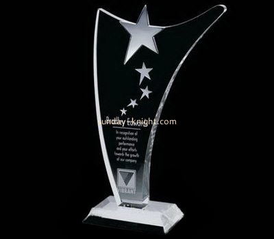 Acrylic awards manufacturer custom made award plaques trophies and medals ATK-036