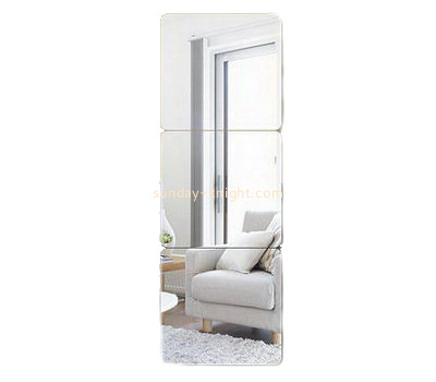 Factory wholesale acrylic wall mirror antique mirror frames dressing mirror design MAK-017