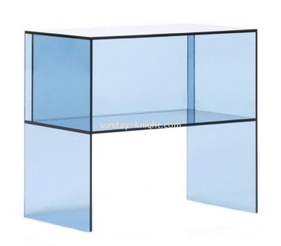 Custom blue acrylic desk AFK-276