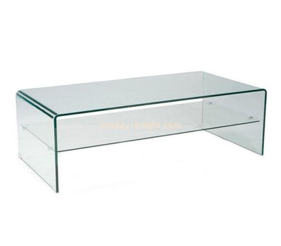 Perspex manufacturer customize acrylic tea table AFK-328