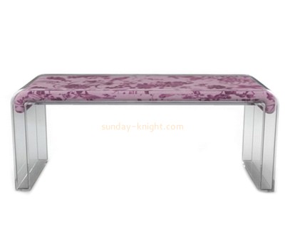Custom narrow plexiglass coffee table AFK-205