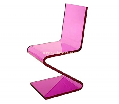 Custom design acrylic chair transparent acrylic chair acrylic furniture cheap AFK-053
