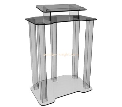 Wholesale acrylic modern church podium lectern podium plexiglass lectern AFK-048