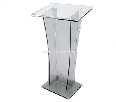 Acrylic podium pulpit lectern podium table rostrum design AFK-041