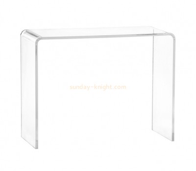 Clear perspex side table for dining room AFK-009