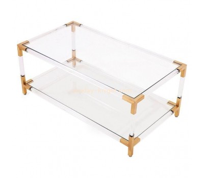Acrylic clear rectangle shape coffee table AFK-002