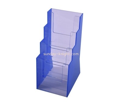 Acrylic brochure holder with two dividers BHK-006