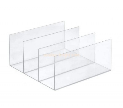 Clear acrylic brochure with three holders BHK-016
