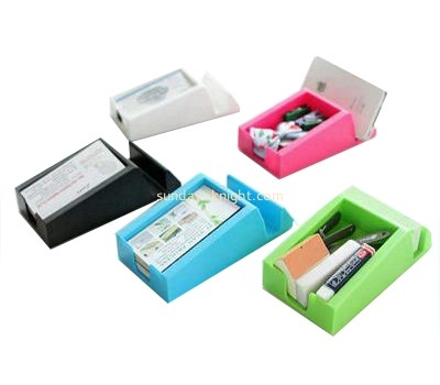 Plastic acrylic business gift card holder box BHK-035