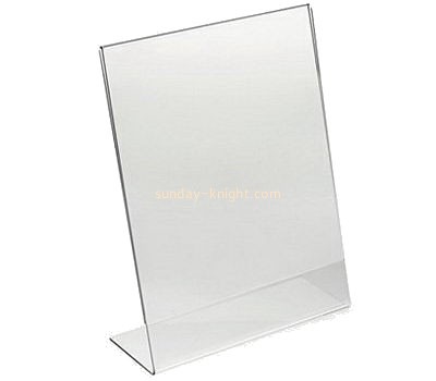 Display stand manufacturers customized plastic acrylic sign holders BHK-067