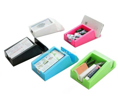 Plastic suppliers custom acrylic unique business card holders BHK-284