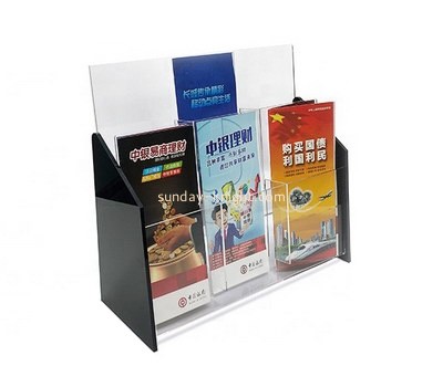 Custom counter top acrylic leaflet holders BHK-776