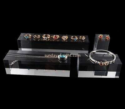Custom laser cutting acrylic jewelery display blocks CAK-290