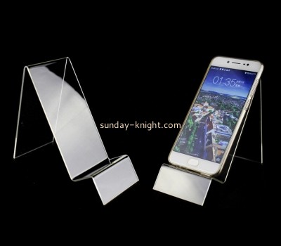 Clear lucite cell phone retail display stand CPK-007