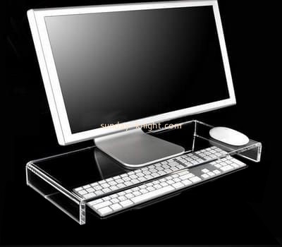Acrylic items manufacturers customize laptop riser pc monitor stand CPK-046