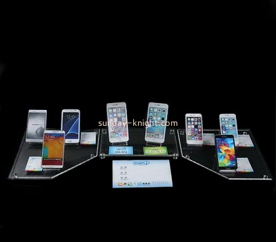 Perspex manufacturers customize retail phone display stands CPK-056