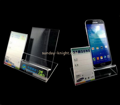 Perspex manufacturers customize retail cell phone display stands CPK-066