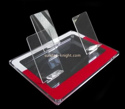 Perspex manufacturers customize cell phone display stand wholesale best display phone CPK-077