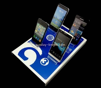 Acrylic display manufacturers customize acrylic large display cell phones stand CPK-084