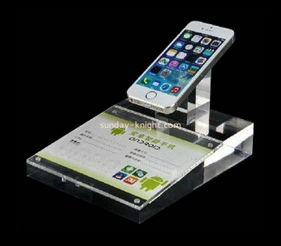 China acrylic manufacturer customize mobile phone shop display holder CPK-091