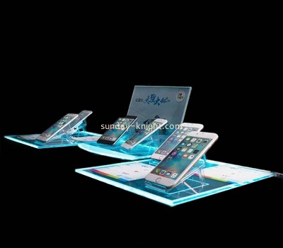 Acrylic display supplier customized plastic best display mobile phone stand CPK-094