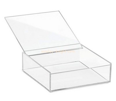Clear plastic display storage boxes DBK-009