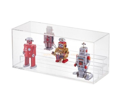 Clear plexiglass  acrylic display box for toys DBK-017