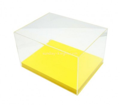 New design fashion small double color acrylic display box DBK-033
