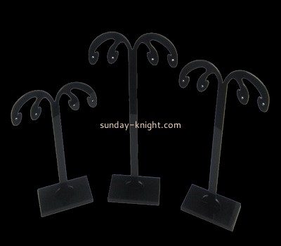 Acrylic black jewellery display tree with 4 branches JDK-007