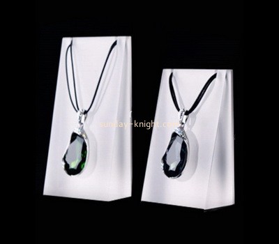 Hot sale acrylic jewellery display necklace holder shop display JDK-055